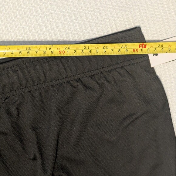 Zelos Men's Size 4X Athletic Gym Shorts Big & Tall Black | Drawstring | Pockets - Picture 4 of 9